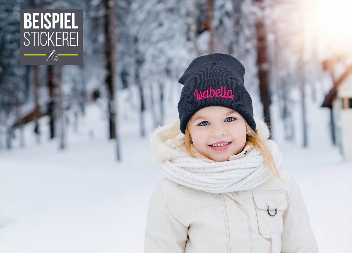 Kindermütze mit Umschlag - Cuffed Beanie